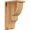 Ekena Millwork Ridgewood Rough Sawn Corbel w/Backplate, Western Red Cedar, 8"W x 12"D x 20"H COR08X12X20RID01RWR - alternate 1